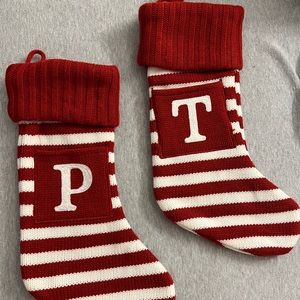 T Christmas Stocking